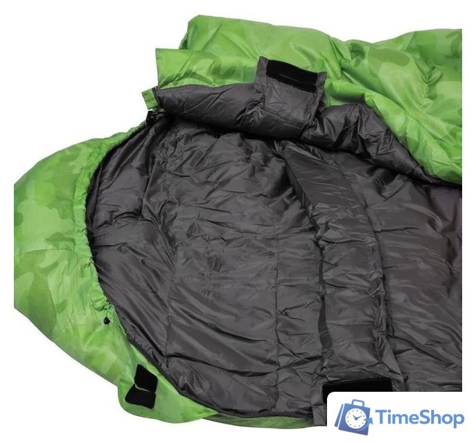 Спальный мешок Premier Fishing PR-SB-210x80-G (зеленый) - Изображение №7 — Интернет-магазин Time-Shop