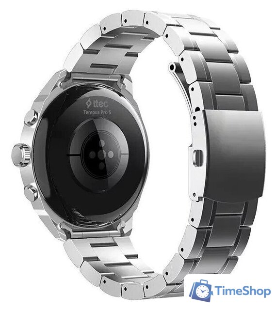 Умные часы ttec Tempus Pro S 45мм (серый) - Изображение №4 — Интернет-магазин Time-Shop