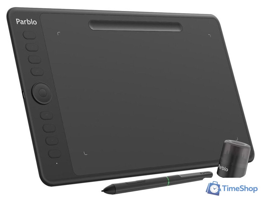 Графический планшет Parblo Intangbo M (черный) - Изображение №6 — Интернет-магазин Time-Shop