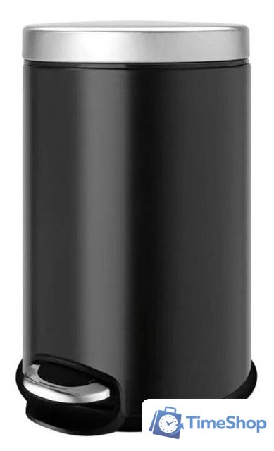 Мусорное ведро WeltWasser WW Erfie BL 30L (черный матовый) - Изображение №1 — Интернет-магазин Time-Shop