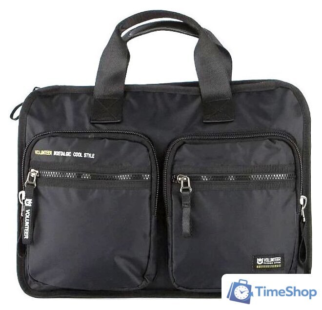 Мужская сумка Volunteer 083-1801-13-BLK (черный) - Изображение №1 — Интернет-магазин Time-Shop