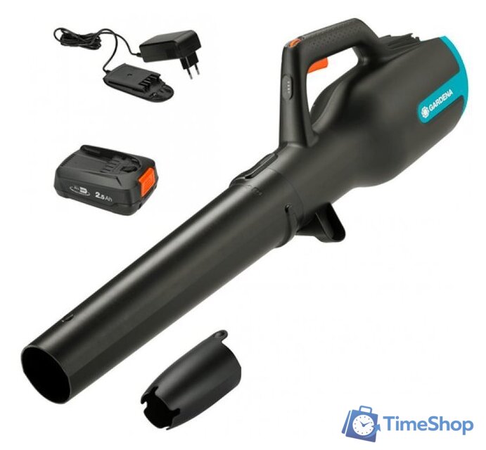 Ручная воздуходувка Gardena PowerJet P4A 14890-20 (с 1-им АКБ) - Изображение №1 — Интернет-магазин Time-Shop