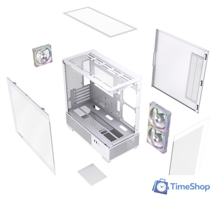 Корпус Powercase Vision Micro S3W CVMMSW-A3 - Изображение №7 — Интернет-магазин Time-Shop