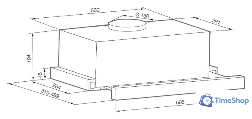 Кухонная вытяжка Graude DHF 60.0 S - Изображение №2 — Интернет-магазин Time-Shop