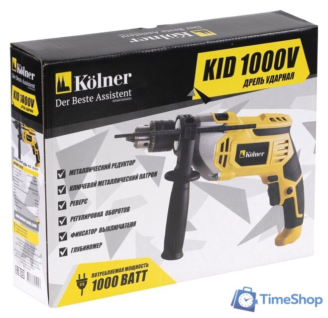 Ударная дрель Kolner KID 1000V - Изображение №8 — Интернет-магазин Time-Shop