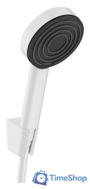 Душевой гарнитур  Hansgrohe Pulsify 105 1jet 24301700 (белый матовый) - Изображение №1 — Интернет-магазин Time-Shop