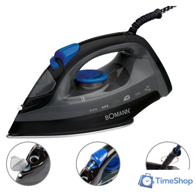 Утюг Bomann DB 6003 CB - Изображение №4 — Интернет-магазин Time-Shop
