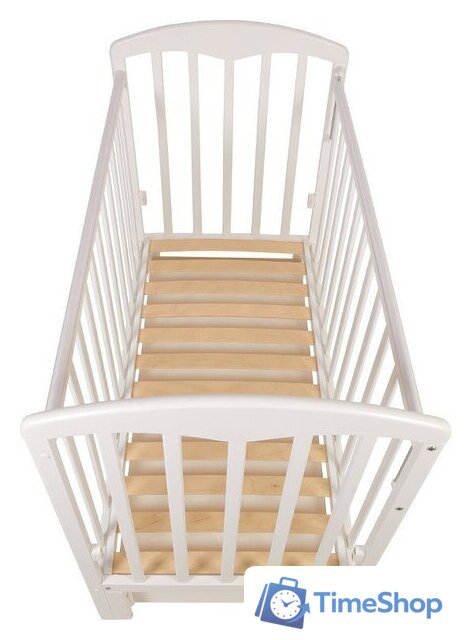 Классическая детская кроватка Фея 328 белый - Изображение №6 — Интернет-магазин Time-Shop