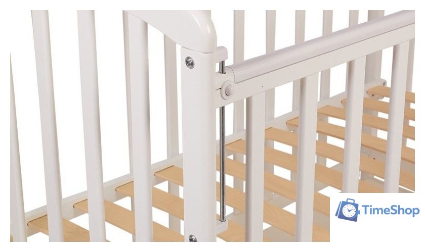 Классическая детская кроватка Фея 328 белый - Изображение №9 — Интернет-магазин Time-Shop