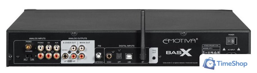 Предварительный усилитель Emotiva BasX PT1 - Изображение №3 — Интернет-магазин Time-Shop