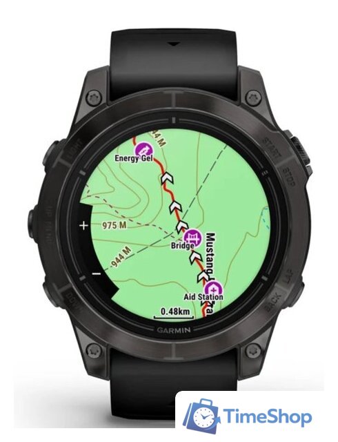 Умные часы Garmin Epix Pro Gen 2 Sapphire 47 мм (карбоново-серый титан/черный) - Изображение №4 — Интернет-магазин Time-Shop