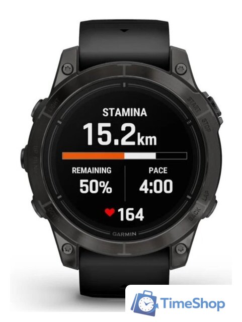 Умные часы Garmin Epix Pro Gen 2 Sapphire 47 мм (карбоново-серый титан/черный) - Изображение №9 — Интернет-магазин Time-Shop
