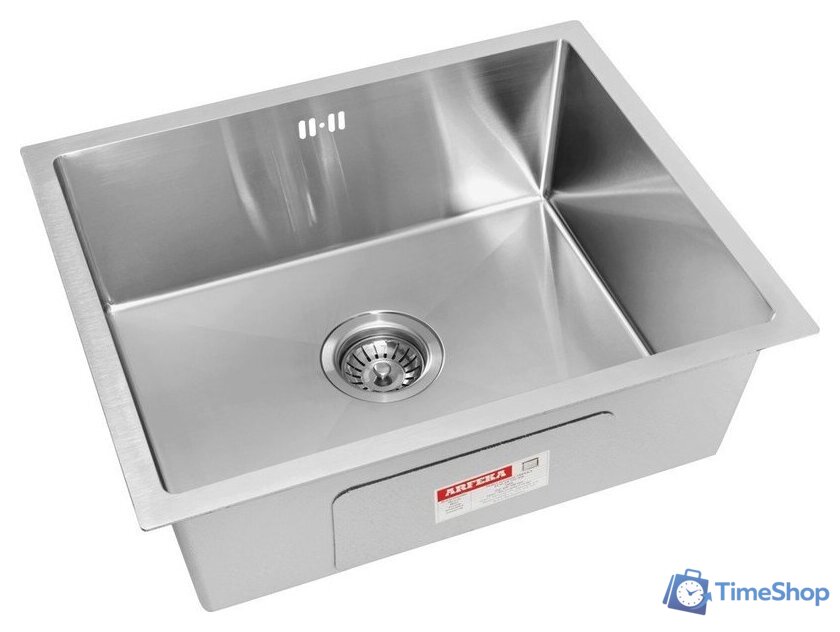 Кухонная мойка ARFEKA ECO AR 550*450 SATIN - Изображение №1 — Интернет-магазин Time-Shop