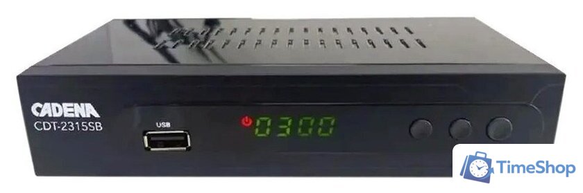 Приемник цифрового ТВ Cadena CDT-2315SB - Изображение №1 — Интернет-магазин Time-Shop