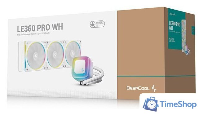 Система жидкостного охлаждения для процессора DeepCool LE360 PRO WH R-LE360PRO-WHAMMC-G-1 - Изображение №6 — Интернет-магазин Time-Shop