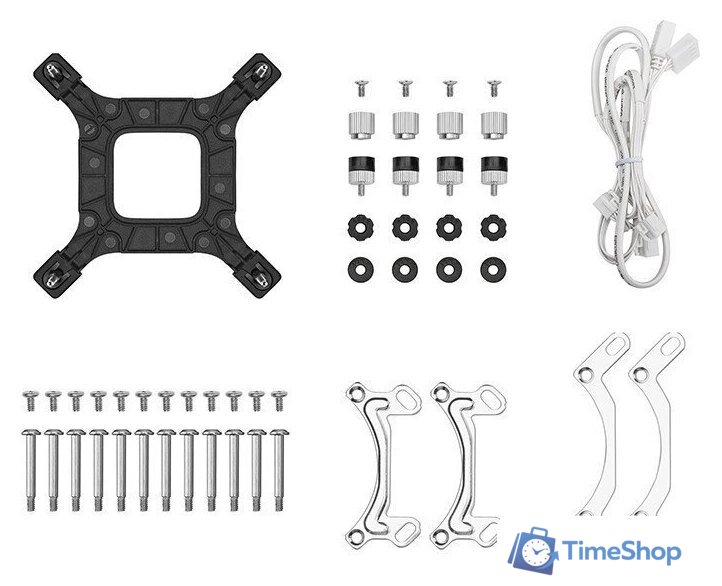 Система жидкостного охлаждения для процессора DeepCool LE360 PRO WH R-LE360PRO-WHAMMC-G-1 - Изображение №5 — Интернет-магазин Time-Shop