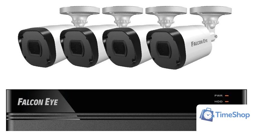 Комплект видеонаблюдения Falcon Eye FE-104MHD Kit Дача Smart - Изображение №1 — Интернет-магазин Time-Shop