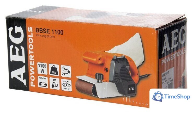 Ленточная шлифмашина AEG Powertools BBSE 1100 - Изображение №9 — Интернет-магазин Time-Shop