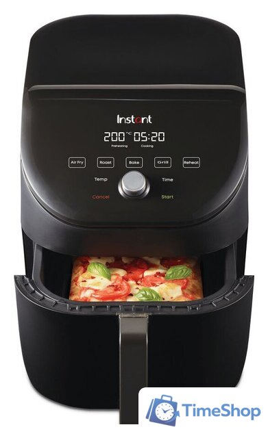 Аэрогриль (аэрофритюрница) Instant Vortex Slim (черный) - Изображение №1 — Интернет-магазин Time-Shop