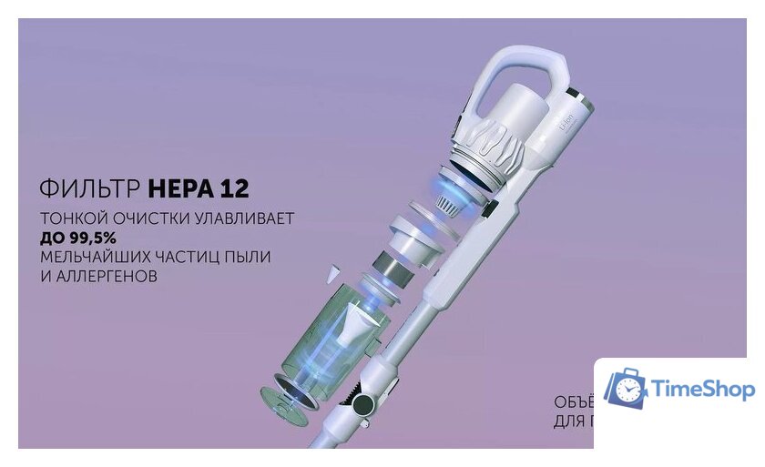 Пылесос Polaris PVCS 4070 Wi-Fi IQ HOME (белый) - Изображение №13 — Интернет-магазин Time-Shop