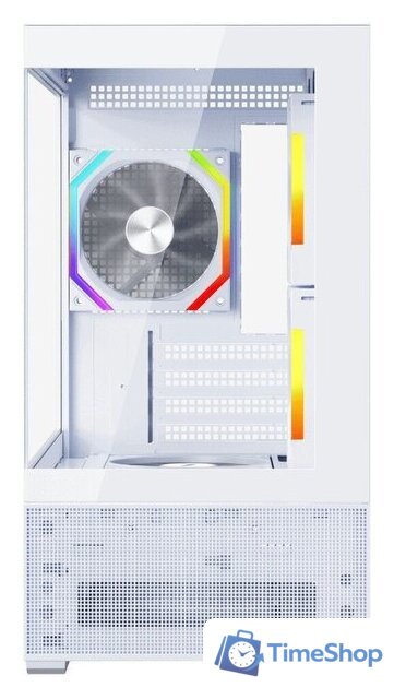 Корпус 1stPlayer CV6 ARGB CV6-WH-2FAR-W-2FH7R-W-1FH7-W (белый) - Изображение №2 — Интернет-магазин Time-Shop