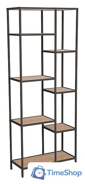 Стеллаж Signal Costa A (дуб/черный) - Изображение №1 — Интернет-магазин Time-Shop