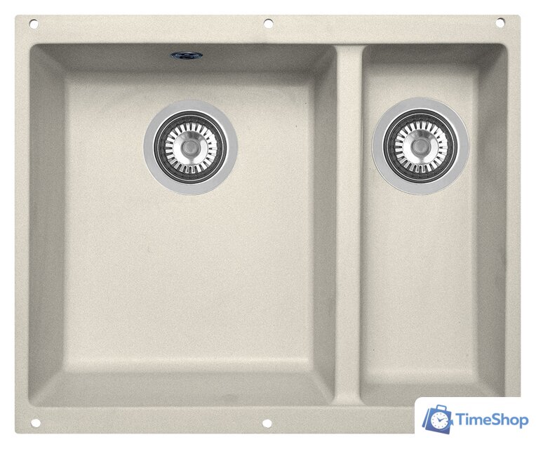 Кухонная мойка Zigmund & Shtain Integra 500.2 (речной песок) - Изображение №1 — Интернет-магазин Time-Shop