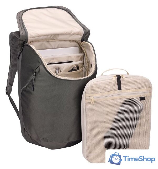 Городской рюкзак Thule Subterra 2 26L TSTB434VG (vetiver gray) - Изображение №4 — Интернет-магазин Time-Shop
