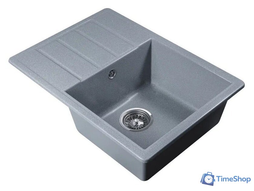 Кухонная мойка Marblan Recta R (серебристый) - Изображение №2 — Интернет-магазин Time-Shop