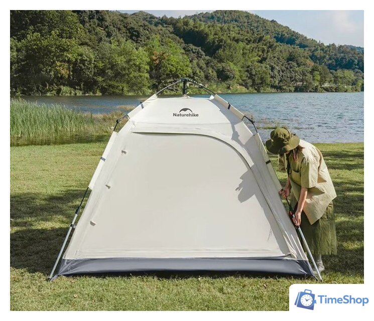 Кемпинговая палатка Naturehike Ango CNK2550WS010-VGL3 (серый) - Изображение №3 — Интернет-магазин Time-Shop