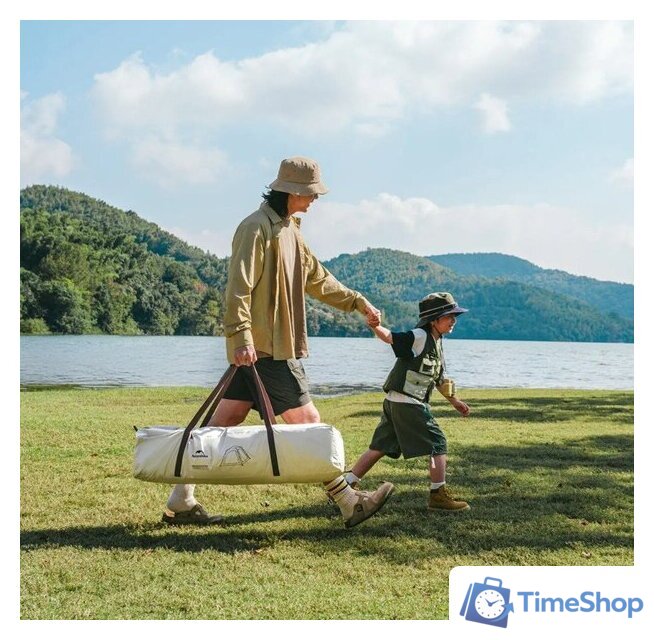 Кемпинговая палатка Naturehike Ango CNK2550WS010-VGL3 (серый) - Изображение №7 — Интернет-магазин Time-Shop