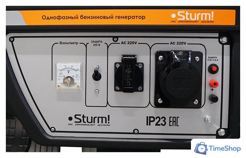 Бензиновый генератор Sturm PG8765N - Изображение №4 — Интернет-магазин Time-Shop