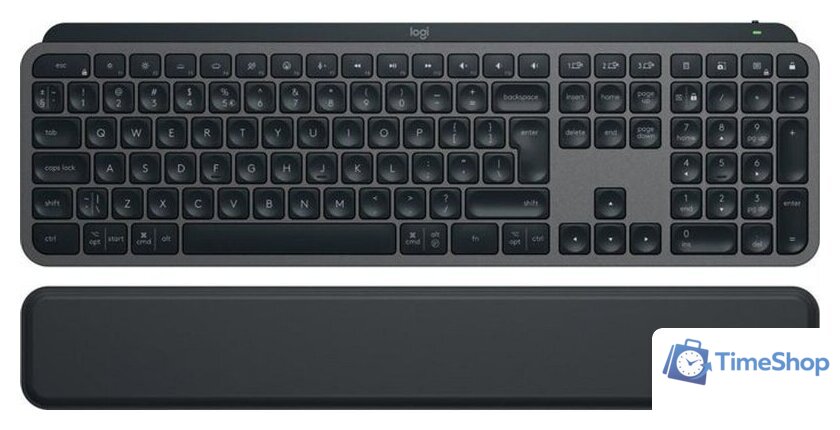 Клавиатура Logitech MX Keys S 920-011589 (космический серый, нет кириллицы, с подставкой под запястье) - Изображение №1 — Интернет-магазин Time-Shop