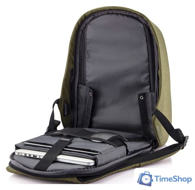 Городской рюкзак XD Design Bobby Hero Small (хаки) - Изображение №11 — Интернет-магазин Time-Shop