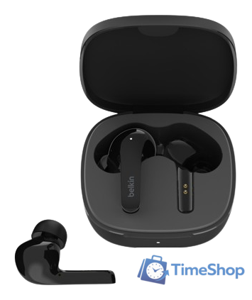 Наушники Belkin SoundForm Flow (черный) - Изображение №1 — Интернет-магазин Time-Shop