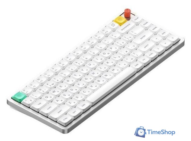 Клавиатура NuPhy Air75 V3 Nova White (Red Nano) - Изображение №1 — Интернет-магазин Time-Shop