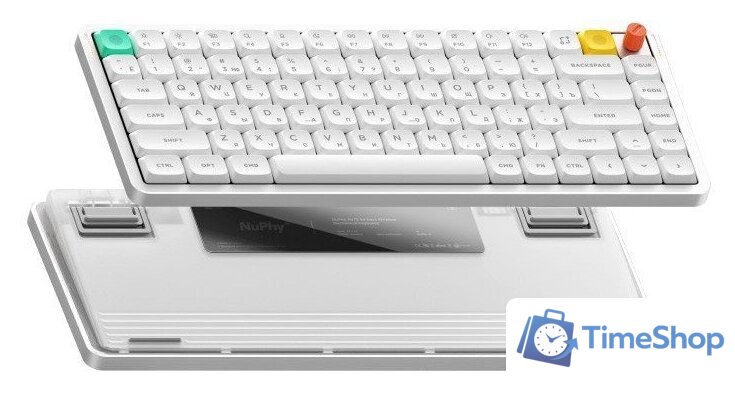 Клавиатура NuPhy Air75 V3 Nova White (Red Nano) - Изображение №3 — Интернет-магазин Time-Shop