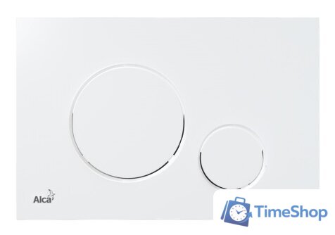 Панель смыва Alcaplast M670 (белый) - Изображение №1 — Интернет-магазин Time-Shop