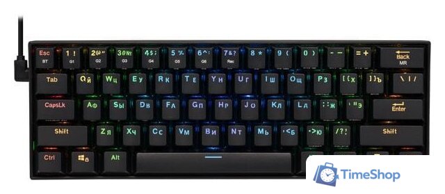 Клавиатура Redragon Draconic (черный) - Изображение №1 — Интернет-магазин Time-Shop