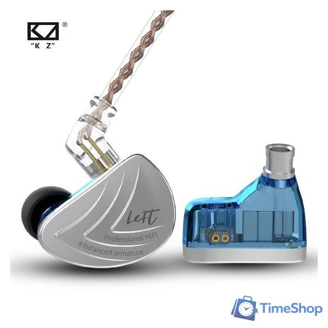 Наушники KZ Acoustics AS16 Pro (без микрофона, черный) - Изображение №4 — Интернет-магазин Time-Shop