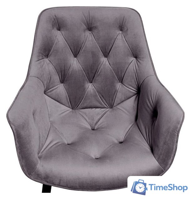 Стул с подлокотниками Ваш день Archi Barkhat 27 (серый) - Изображение №7 — Интернет-магазин Time-Shop