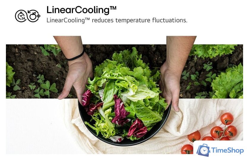 Холодильник side by side LG NatureFRESH GSJC40EPPE - Изображение №5 — Интернет-магазин Time-Shop