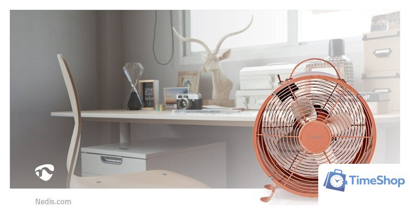Вентилятор Nedis Table Fan FNCL10PK20 - Изображение №6 — Интернет-магазин Time-Shop