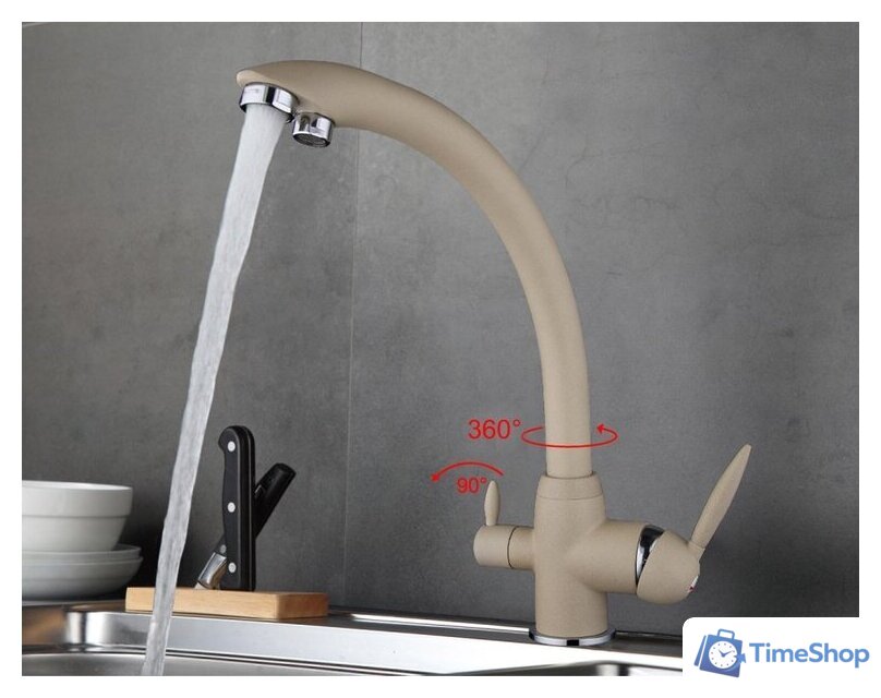 Смеситель FRAP F4399-20 - Изображение №9 — Интернет-магазин Time-Shop