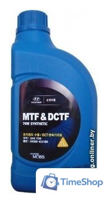 Трансмиссионное масло Hyundai/KIA MTF&DCTF 70W 1л - Изображение №1 — Интернет-магазин Time-Shop