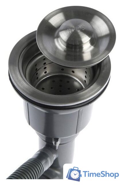 Кухонная мойка Roxen Simple 560220-50 сатин (с коландером и дозатором) - Изображение №11 — Интернет-магазин Time-Shop