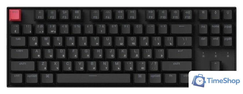 Клавиатура Keychron K8 V2 White LED K8X-A1Z-RU (Keychron Super Red) - Изображение №2 — Интернет-магазин Time-Shop