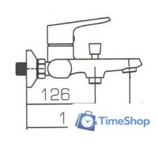Смеситель Bravat Pure F6105161C-01 - Изображение №3 — Интернет-магазин Time-Shop