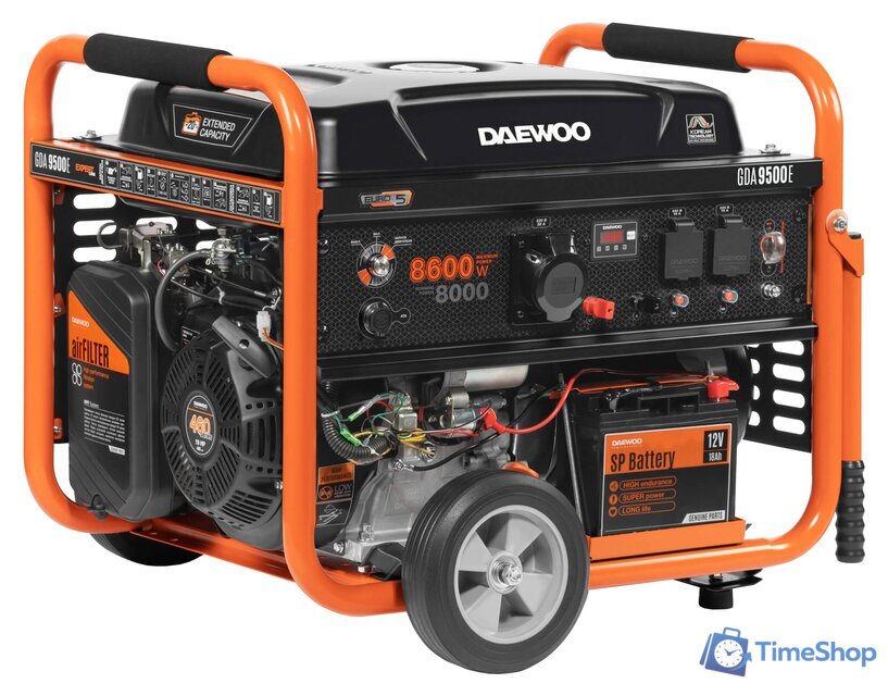 Бензиновый генератор Daewoo Power GDA 9500E - Изображение №1 — Интернет-магазин Time-Shop