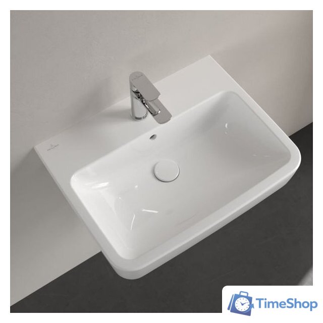 Умывальник Villeroy & Boch O.Novo 4A416GR1 - Изображение №5 — Интернет-магазин Time-Shop